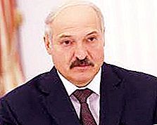 Veksten av Lukashenko - president i Hviterussland
