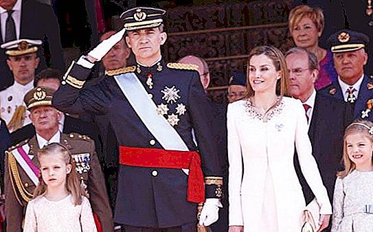 स्पेन के राज्य के प्रमुख। स्पेन के राजा फिलिप VI
