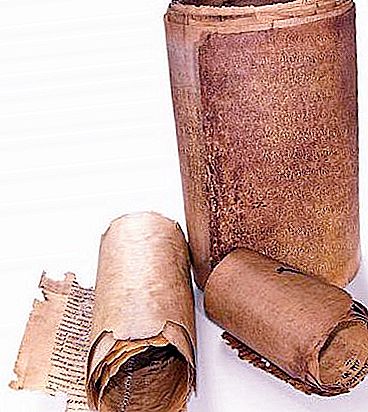 What is a scroll, an ancient book, a manuscript? How and from what materials were they made?