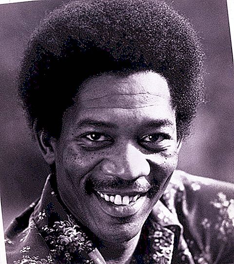 It seems Morgan Freeman has always been old, but here is his photo in his youth