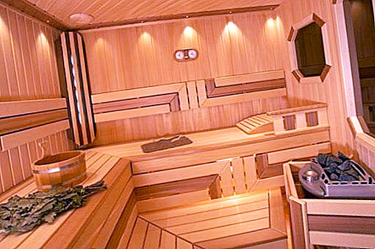 Sauna "Submarine": adres, beschrijving, diensten
