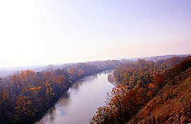 Laba - floden Krasnodar territorium
