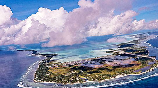 Tarava do Sul - a capital do estado de Kiribati
