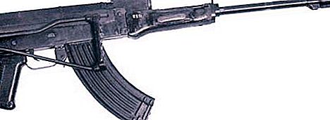 Útočná puška Baryshev: špecifikácia (foto)
