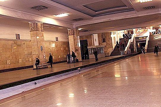 Ciri-ciri stesen metro Izmailovsky Park