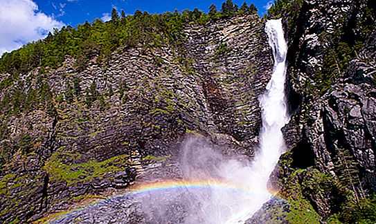 Най-високите водопади в Европа: къде са, описания, снимки