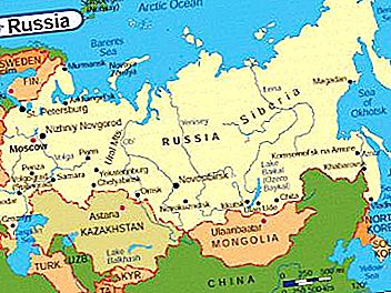 最初と2番目の注文のロシアの隣人。 北、東、南、西からロシアの近隣諸国