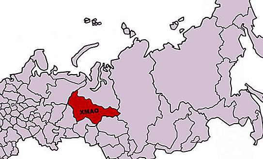 Khanty-Mansiysk Autonomous Okrug - 186 región. Breve reseña