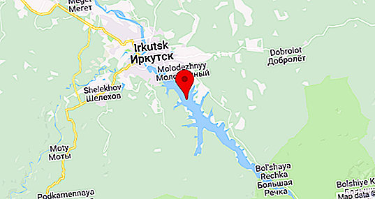 Irkutsk rezervuarı ve koyları
