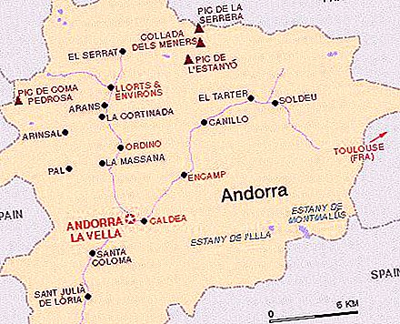 Penduduk Andorra: saiz, kewarganegaraan