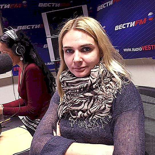 O gazdă de radio rusă Anna Shafran