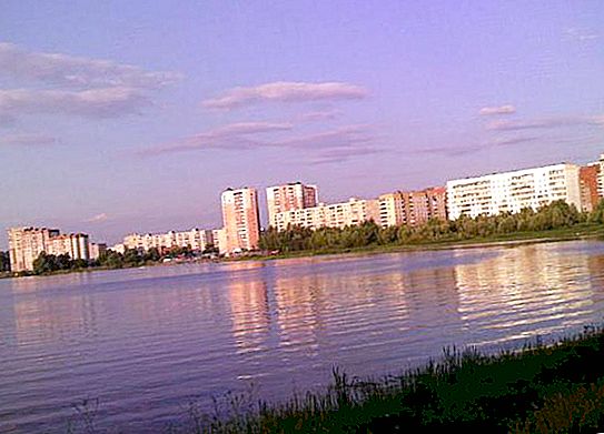Ufa'daki sıcak göl