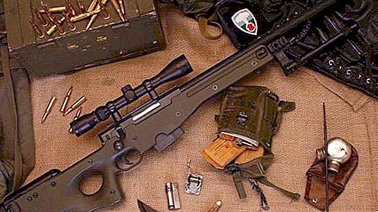 Rifle AWP: mga larawan, mga pagtutukoy