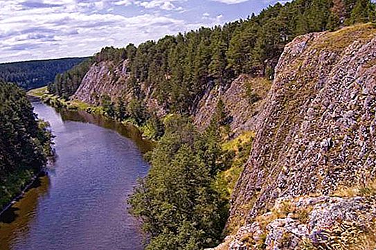 Regió de Sverdlovsk - rius Tura, Pyshma, Kamenka: descripció, característiques i fotos