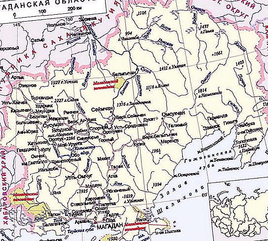 Magadani piirkonna rahvastik - arvnäitajad ja dünaamika