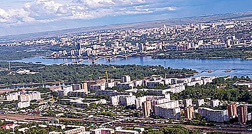 Hol van Krasznojarszk: hely és jellemzői
