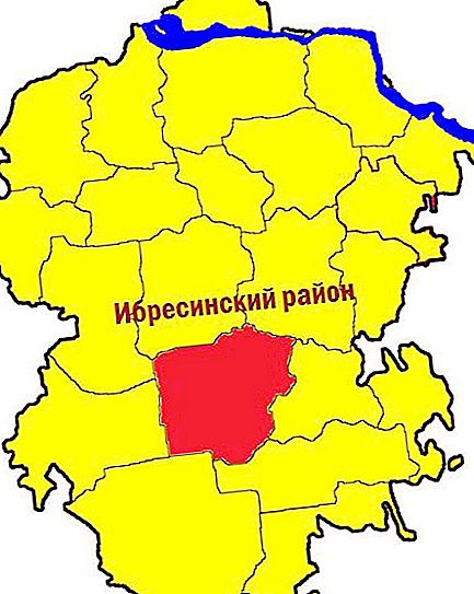Ibresinski okrug Chuvashia: geografski položaj, povijest, stanovništvo i gospodarstvo regije