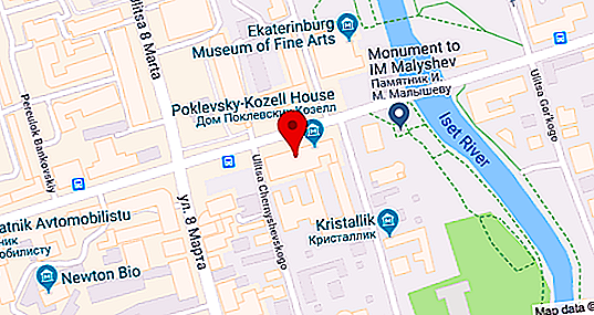 Museo Regional de Conocimientos Locales de Sverdlovsk: dirección, horario de apertura, excursiones interesantes, comentarios