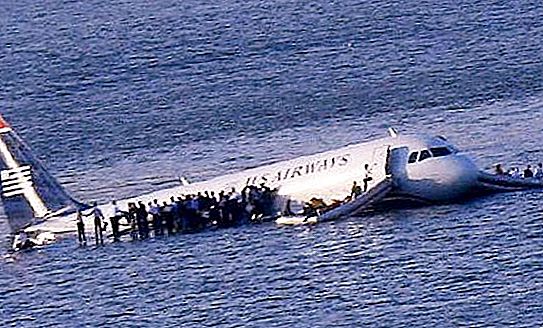 Hudson-onnettomuuslasku: onnettomuus 15. tammikuuta 2009