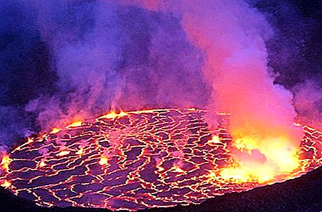 Hva heter nakken på vulkanen?