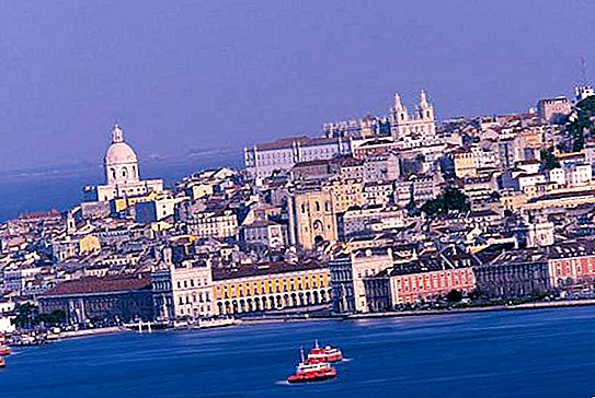 Dove si trova Lisbona? Descrizione della città e fatti interessanti al riguardo