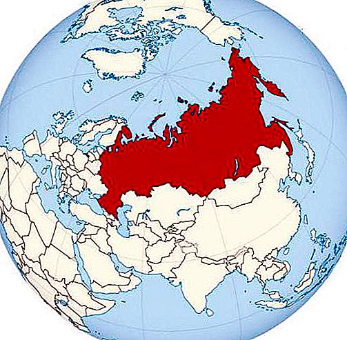 Каква част от земята заема Русия? Район на Руската федерация