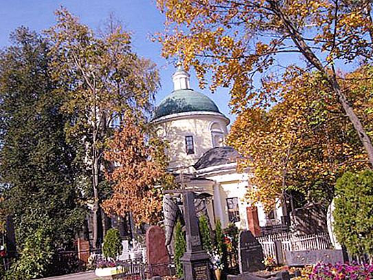 Qui és enterrat al cementiri de Vagankovski per part de celebritats?