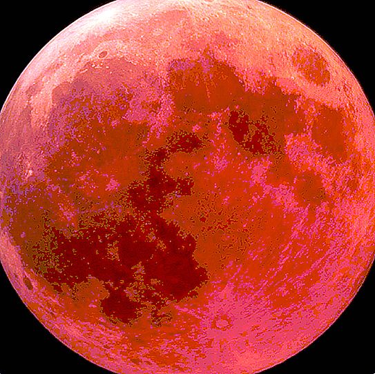 Esquema do eclipse lunar: descrição, condições do início, impacto humano