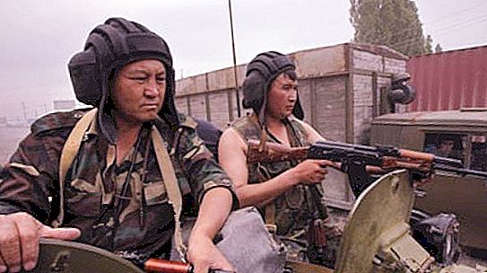 Exèrcit de Kirguizistan: estructura i armes