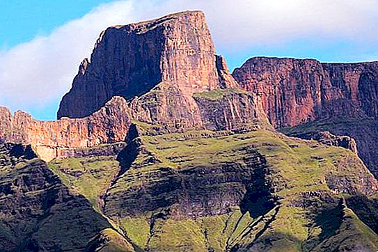 Dragon Mountains (Sør-Afrika). Hvor ligger Dragon Mountain?