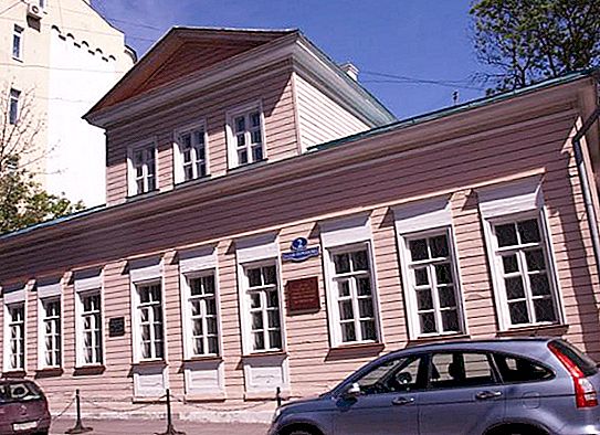 Múzeum Lermontov v Moskve. Múzeum domu Lermontov