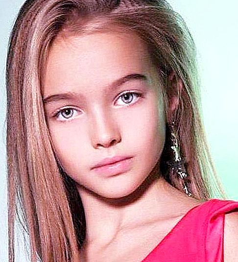 Anastasia Bezrukova - pige med en engels ansigt