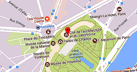 Chailloti palee Pariisis: fotod, kirjeldus