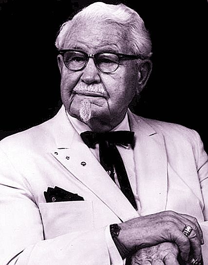 El fundador de KFC és el coronel Sanders. Biografia, activitats i història