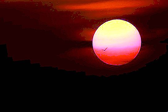 Hvorfor solen er rød: mytologi, tegn