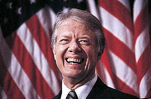 USA: s president Carter Jimmy: biografi, foto