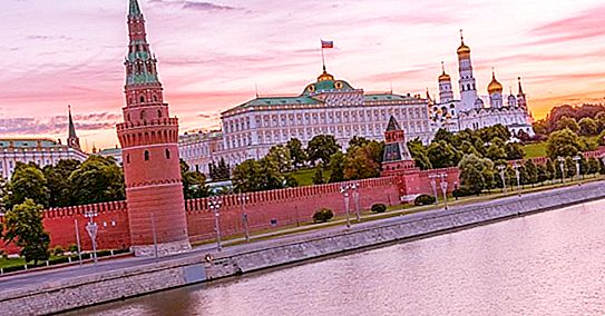 In which cities is the Kremlin in Russia