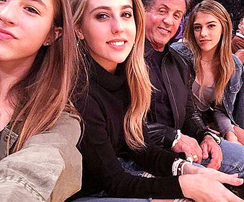 Hver Stallone-datter er en belønning for sin far