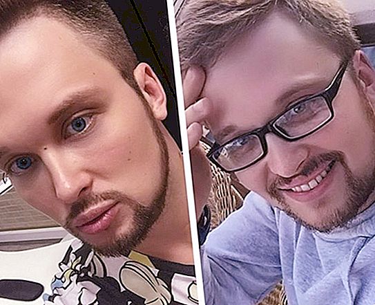 Egor Halyavin, "Ken rus", abans i després de perdre pes