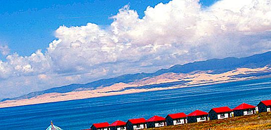 Mystisk Kukunor-sø i Kina