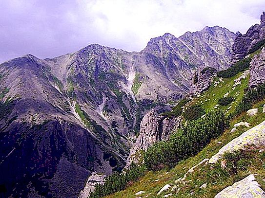 Berge in Polen, Slowakei, Tschechische Republik, Deutschland. Urlaub in den Bergen Polens