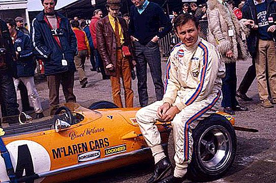 Formula 1 경주 용 자동차 운전사 Bruce McLaren : 전기, 성과 및 흥미로운 사실
