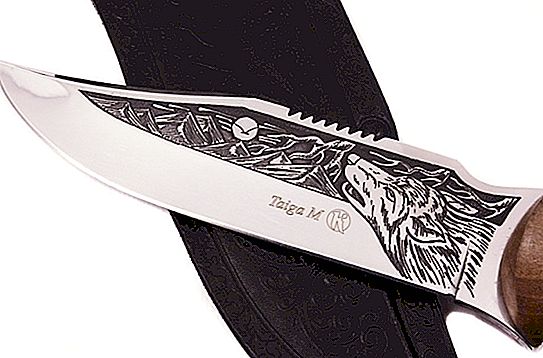 Couteau "Taiga" de "Kizlyar" - description et caractéristiques