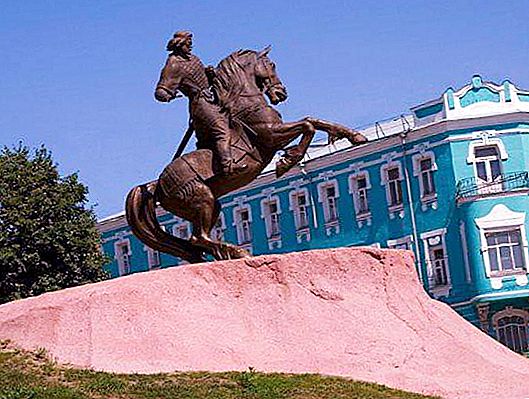 Památník v Ryazanu Yevpatiy Kolovrat: fotografie, popis, kde to je?