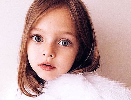 Sie war ein Engel und sie wurde noch schöner. Was heute aussieht wie ein kleines Supermodel aus Russland Anna Pavaga