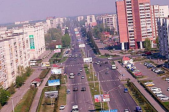 Tomski oblasti linnad: Seversk, Asino, Kolpashevo, Strezhevoy