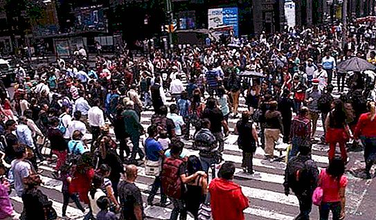 De bevolking van Mexico City. Mexico City of Mexico City: bevolking, oppervlakte, oppervlakte