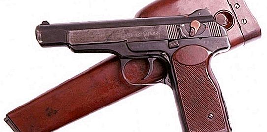 Pistol Stechkin: berkaliber, spesifikasi dan gambar
