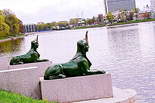 Esfinge en San Petersburgo: descripción general, descripción, ubicación
