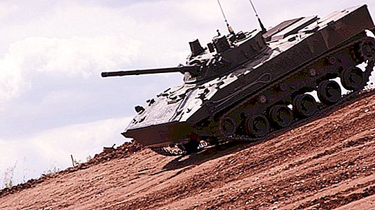 BMP-3: teljesítményjellemzők, leírás fényképpel, felszereléssel, hatalommal, fegyverekkel, fegyverrel és alkotási történelemmel